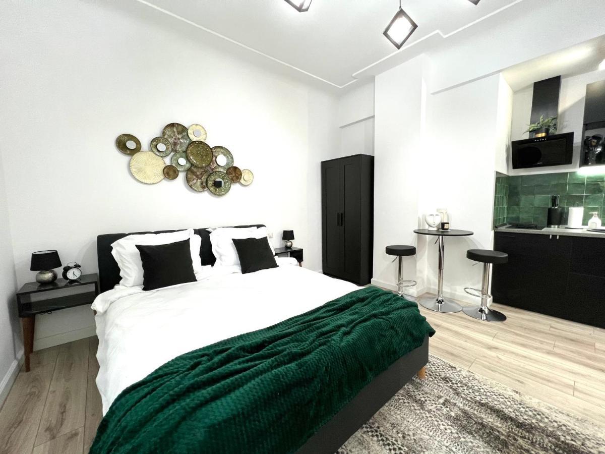 Green Spot - Premium Studio - Sanador Victoriei Bucharest Luaran gambar